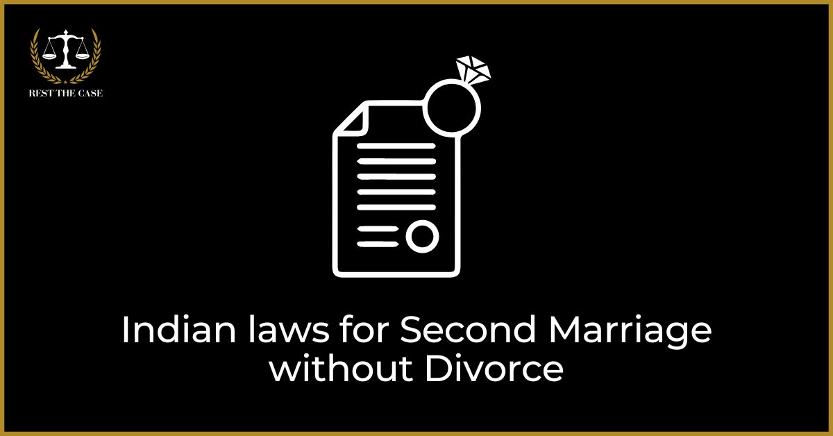 indian law second marriage without divorce
